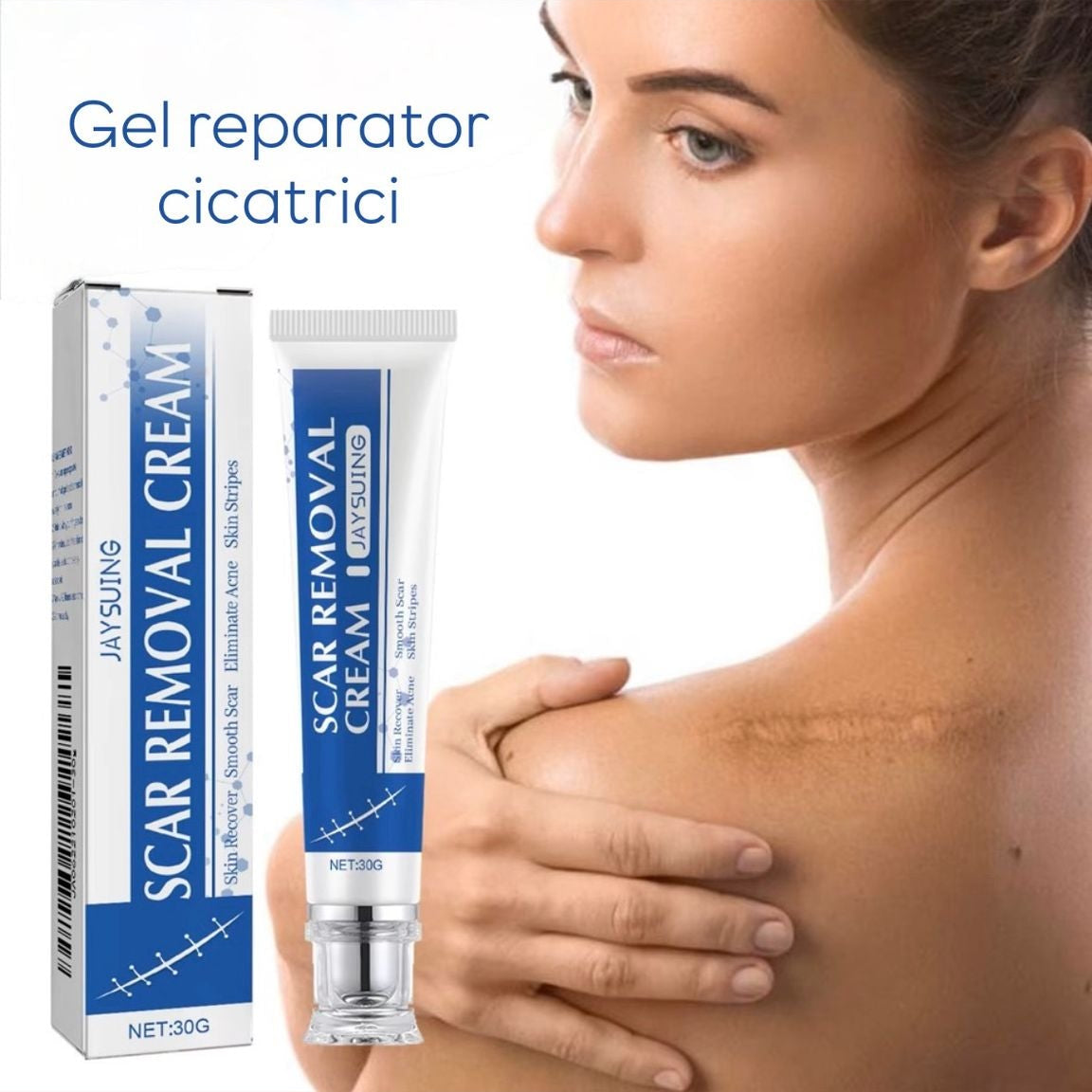 Gel Reparator Cicatrici cu Ingrediente 100% Naturale (30g)